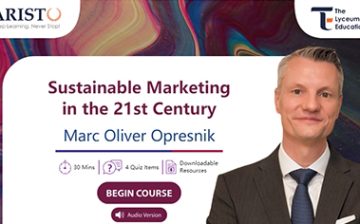 Sustainable Marketing in the 21st Century