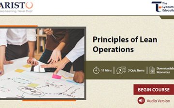 Principles of Lean Operations