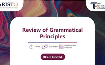 Review of Grammatical Principles