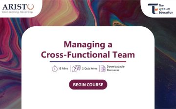 Managing a Cross-Functional Team