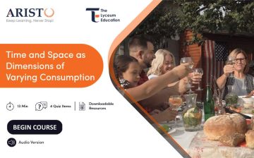 Time and Space as Dimensions of Varying Consumption