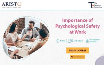 Importance of Psychological Safety at Work