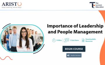 Importance of Leadership and People Management