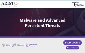 Malware and Advanced Persistent Threats