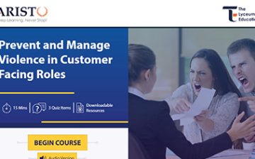 Prevent and Manage Violence in Customer Facing Roles