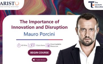 The Importance of Innovation and Disruption